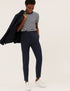 Marks & Spencer "Slim Fit Ankle Grazer Trousers with Stretch"